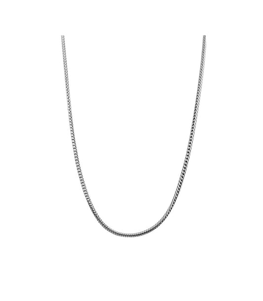 Sølv kjede- 50cm