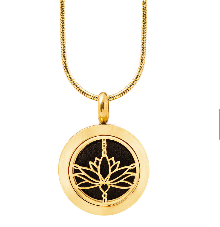 Duftende gullkjede "LOTUS"