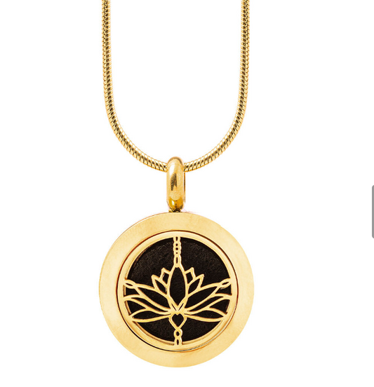Duftende gullkjede "LOTUS" liten